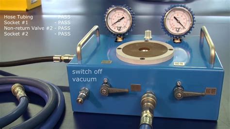 ac vacuum seal test|vacuum test for ac system.